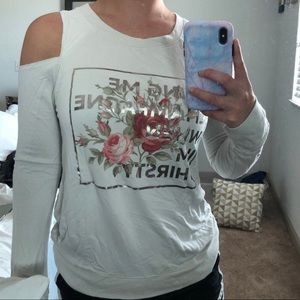 Nwot express long sleeve small shirt women’s